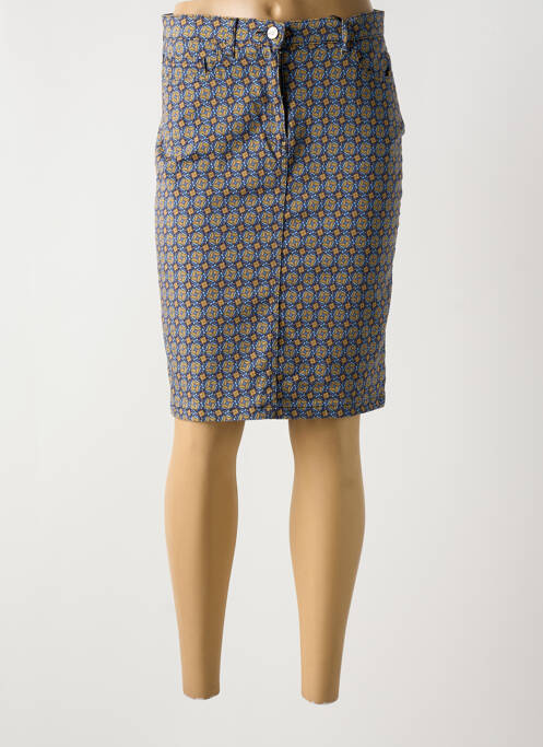 Fustă midi albastru IMPAQT femeie