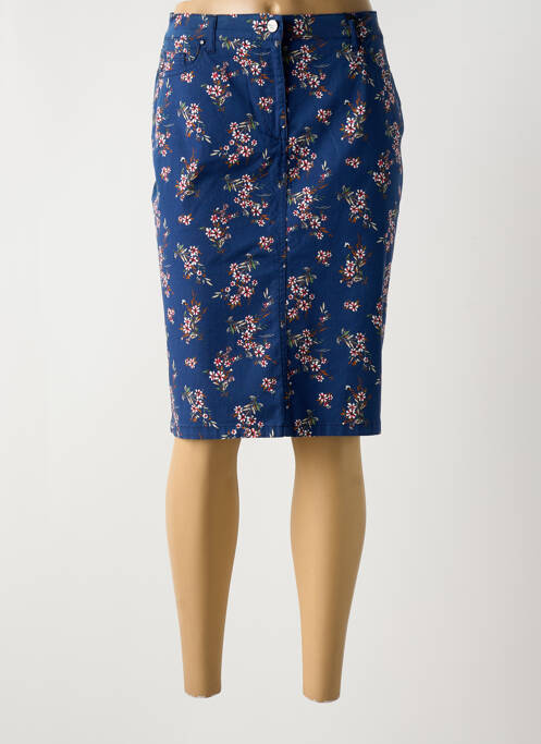 Fustă midi albastru IMPAQT femeie