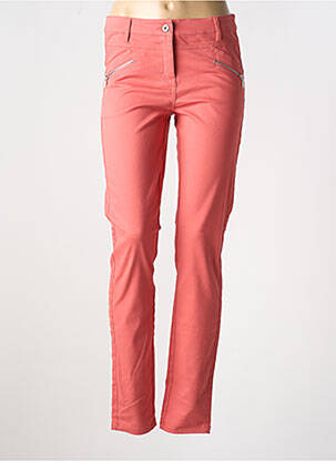 Blugi cu croială slim portocaliu BRANDTEX femeie