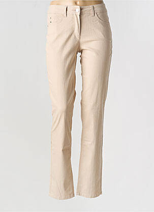 Blugi cu croială slim bej BRANDTEX femeie