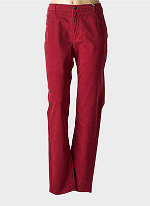 Pantalon slim elasticitate roșu IMPAQT femeie