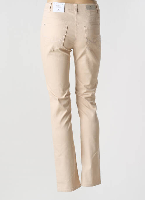 Blugi cu croială slim bej BRANDTEX femeie