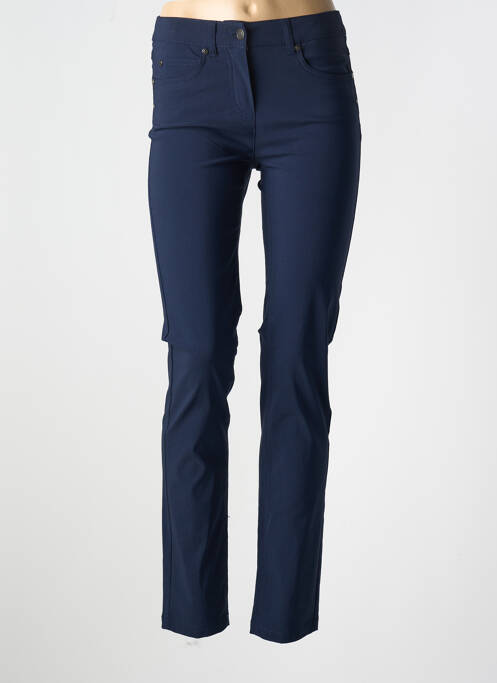 Pantalon slim albastru BRANDTEX femeie