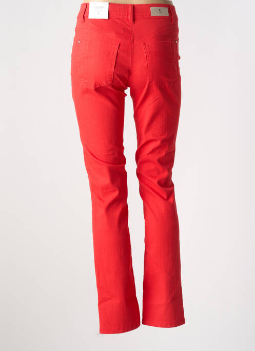 Blugi cu croială slim roșu BRANDTEX femeie