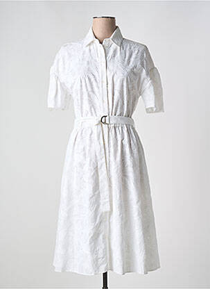 Rochie midi alb KENZO femeie