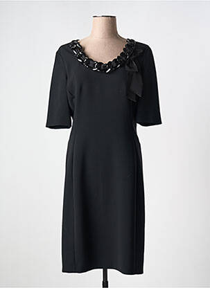 Rochie midi negru MOSCHINO femeie