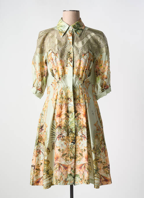 Rochie midi verde ALBERTA FERRETTI femeie