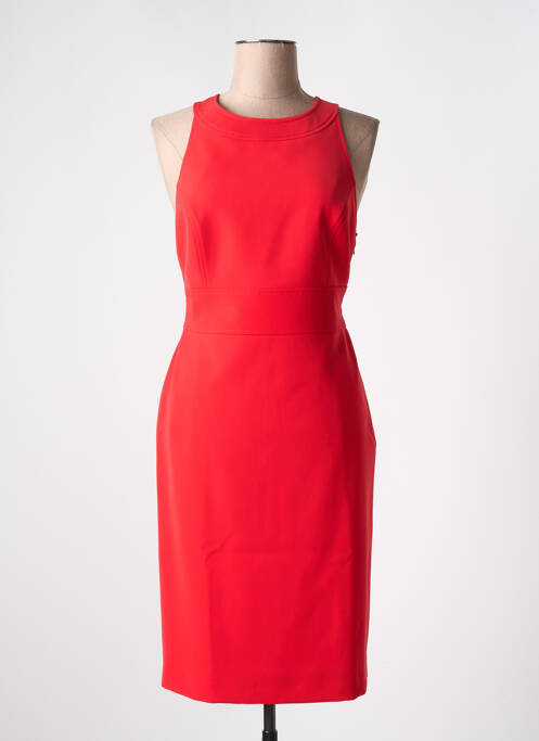 Rochie midi roșu MOSCHINO femeie