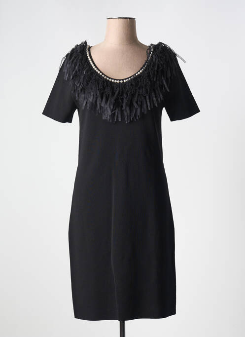 Rochie midi negru MOSCHINO femeie