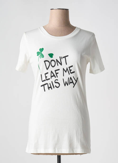 Tricou alb MOSCHINO femeie