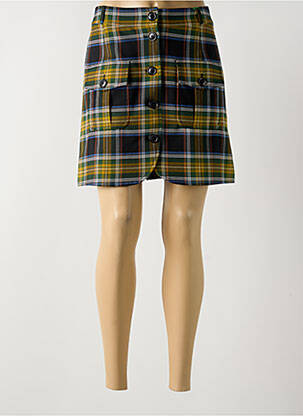 Fustă scurtă galben KENZO femeie