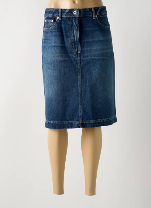 Fustă midi albastru KENZO femeie