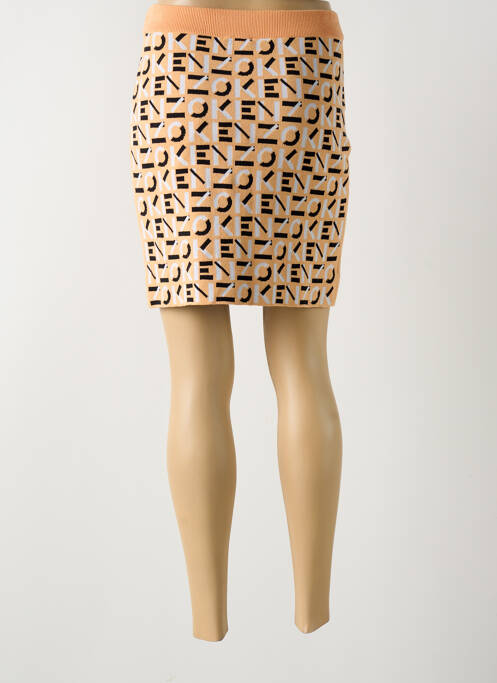 Fustă scurtă portocaliu KENZO femeie
