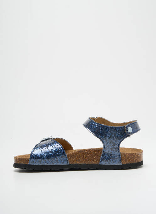 Sandale/Pantofi decupați albastru REQINS fată