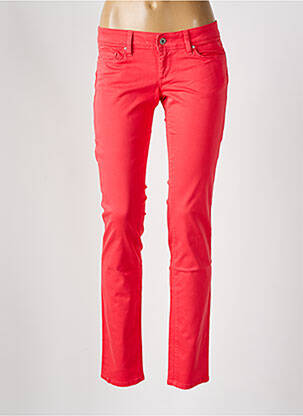 Blugi cu croială slim roșu SALSA femeie