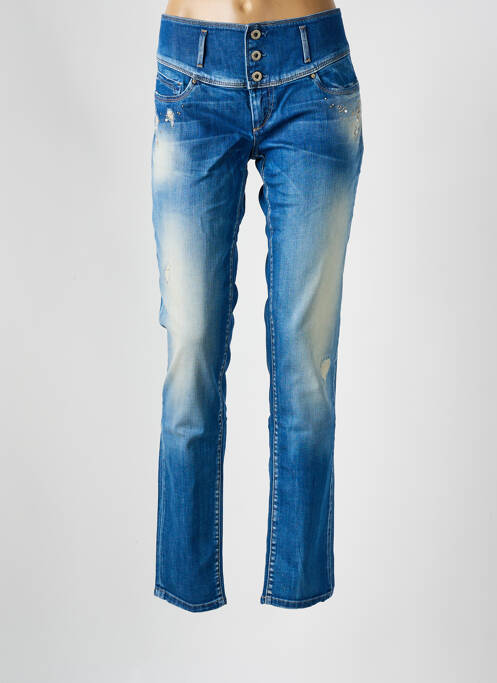 Blugi cu croială slim albastru SALSA femeie