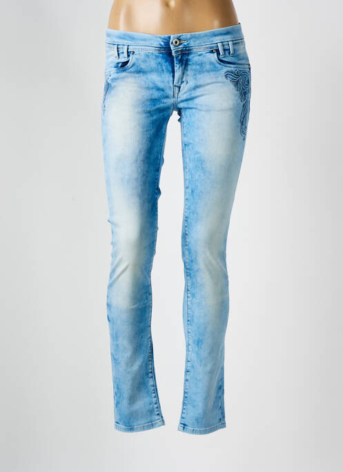 Blugi skinny albastru SALSA femeie