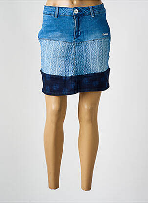 Fustă scurtă albastru DESIGUAL femeie