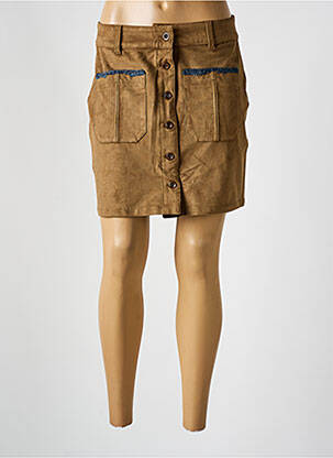 Fustă scurtă maro SALSA femeie