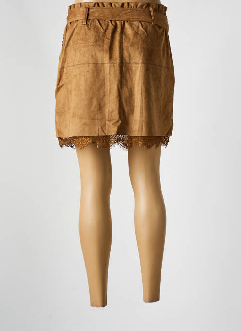 Fustă scurtă maro SALSA femeie