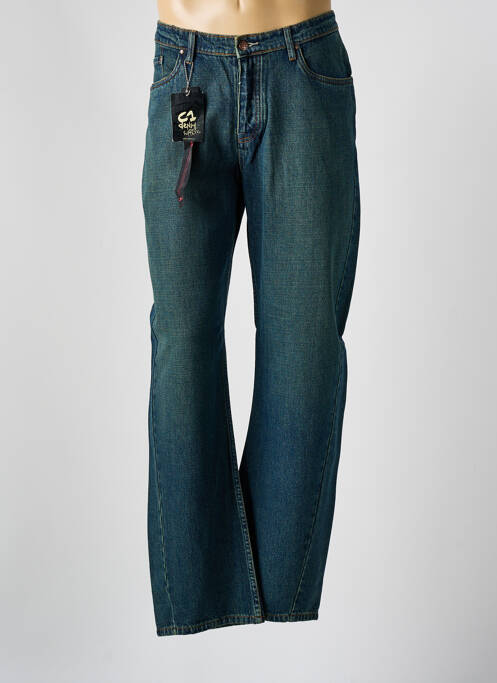 Blugi cu croială dreaptă albastru C1 DENIM bărbat