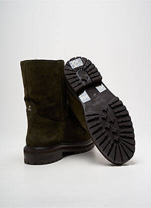 Botine/ghete umplută toc de 4 la 6 cm verde JIMMY CHOO femeie