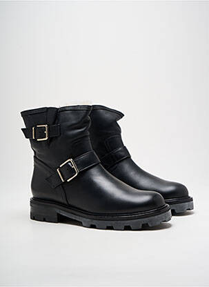 Botine/ghete material neted toc plat până la 3 cm negru JIMMY CHOO femeie