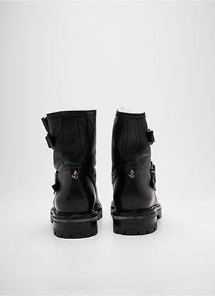 Botine/ghete material neted toc plat până la 3 cm negru JIMMY CHOO femeie