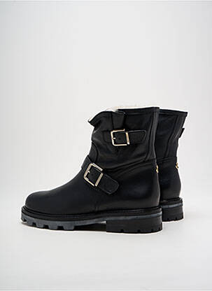 Botine/ghete material neted toc plat până la 3 cm negru JIMMY CHOO femeie
