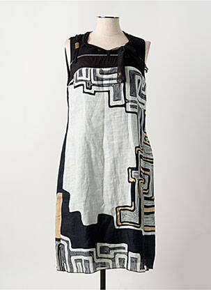 Rochie midi negru JEAN DELFIN femeie