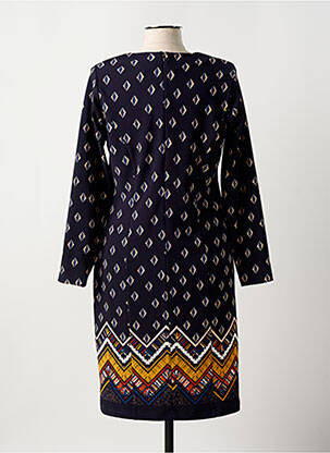 Rochie midi mâneci lungi mâneci lungi negru GUY DUBOUIS femeie