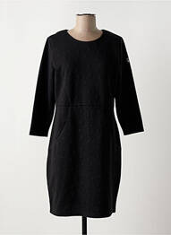 Rochie midi mâneci lungi mâneci lungi negru CONCEPT K femme