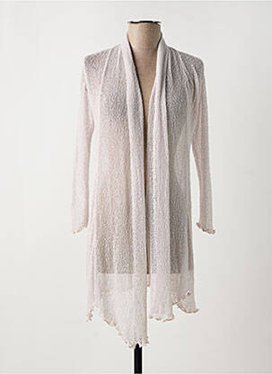 Vestă cu mâneci lungi gri MARBLE femeie