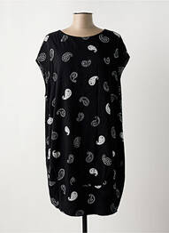 Rochie midi mâneci scurte mâneci scurte negru SURKANA femme
