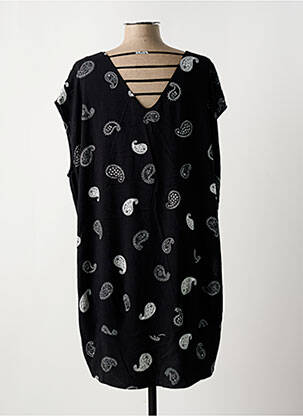 Rochie midi mâneci scurte mâneci scurte negru SURKANA femeie