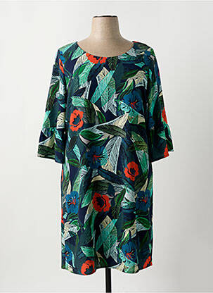 Rochie midi albastru JULIE GUERLANDE femeie