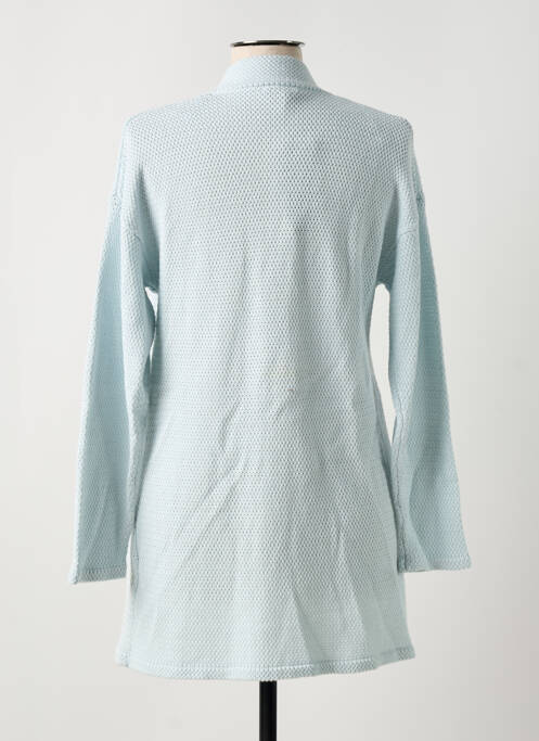 Vestă cu mâneci lungi albastru MARBLE femeie