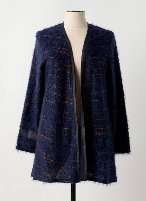 Vestă cu mâneci lungi albastru MERI & ESCA femeie