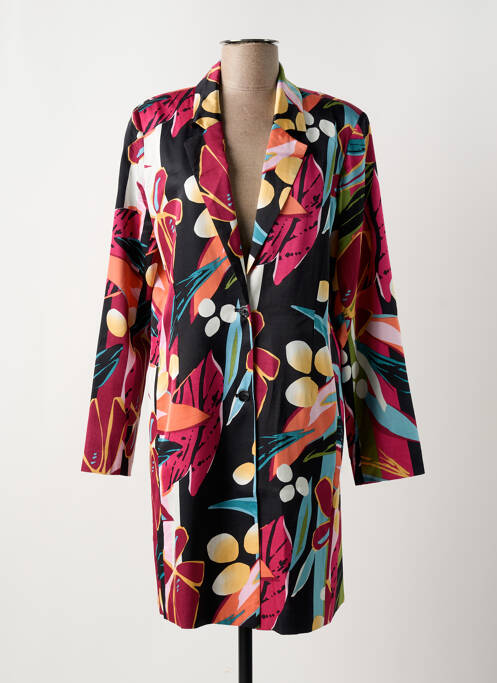 Palton lung negru SURKANA femeie