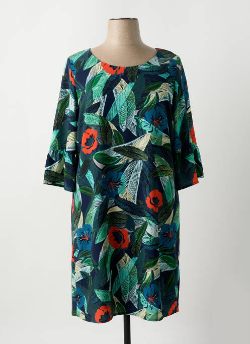 Rochie midi albastru JULIE GUERLANDE femeie