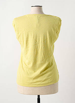 Tricou elasticitate mâneci scurte verde GUY DUBOUIS femeie