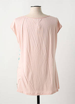 Tricou elasticitate mâneci scurte roz TINTA STYLE femeie