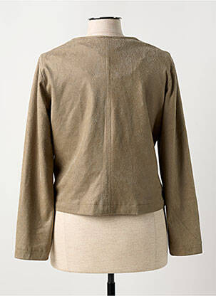 Jachete casual guler rotund maro JEAN GABRIEL femeie