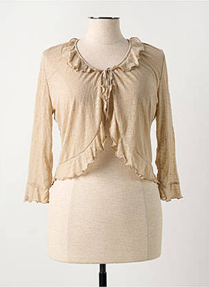 Bolero bej GUY DUBOUIS femeie