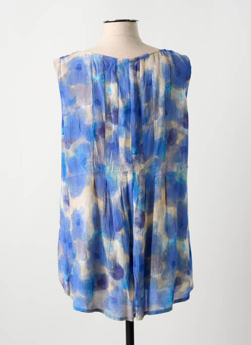 Maiou croială dreaptă fără mâneci albastru AGATHE & LOUISE femme