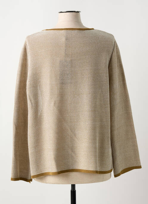 Vestă cu mâneci lungi maro TELMAIL femeie