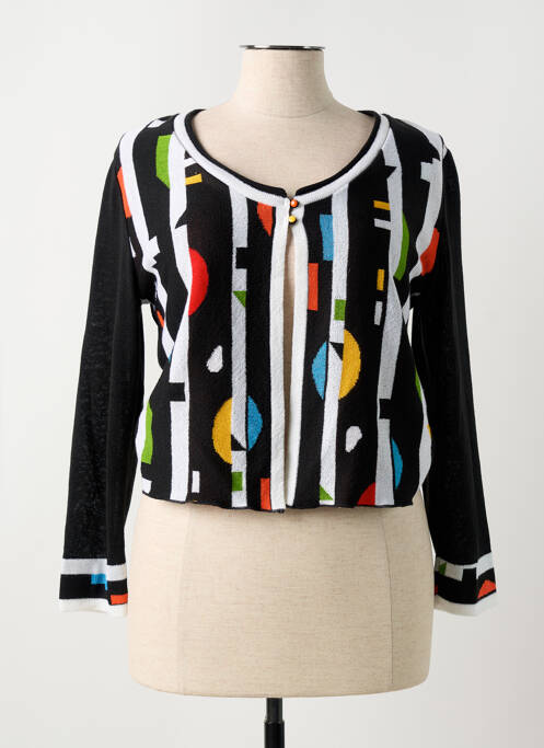 Vestă cu mâneci lungi negru TELMAIL femeie