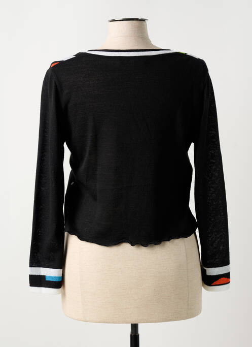 Vestă cu mâneci lungi negru TELMAIL femeie