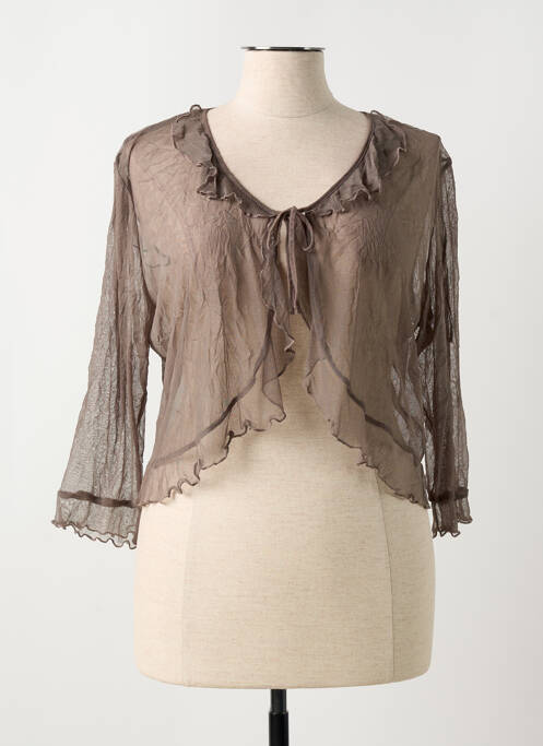 Bolero maro GUY DUBOUIS femeie