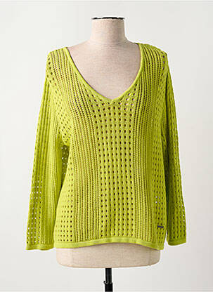 Pulover verde AGATHE & LOUISE femeie